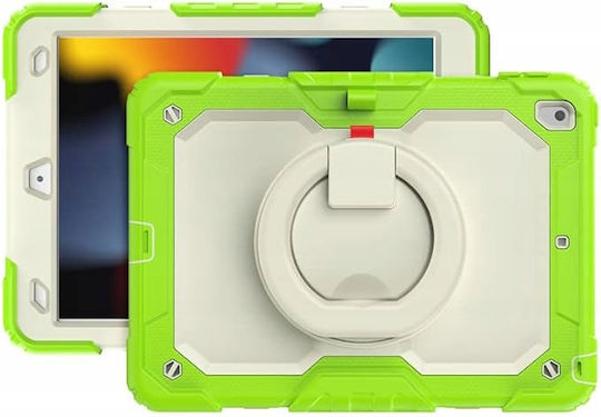 Калъф iPad 9 8 7 10.2" със стойка и презрамка за рамо зелен
