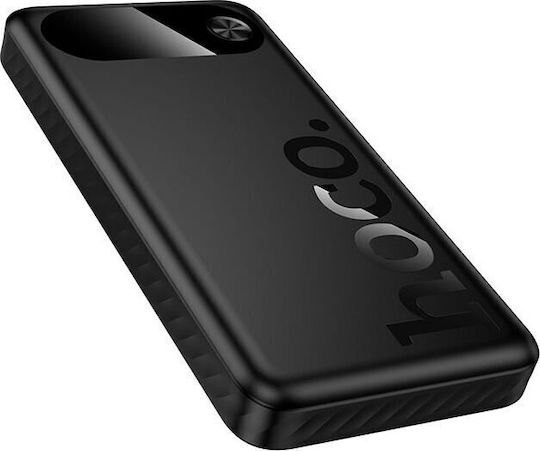 Hoco J154 Power Bank 10000mAh με 2 Θύρες USB-A και Θύρα USB-C Power Delivery Μαύρο