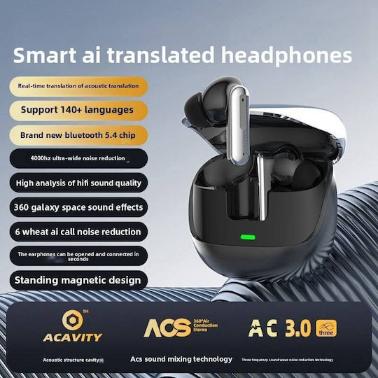 S17 AI Smart Translator Translation Headphones
