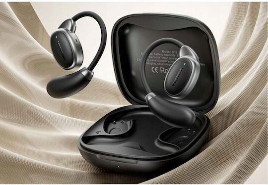 Vention OpenBeat 013 Open Ear Bluetooth Handsfree Earphones with Sweat Resistance and Charging Case Black