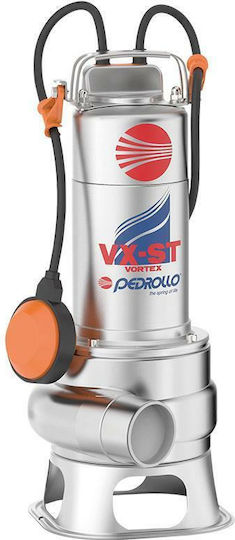 Pedrollo VXm 10/50-ST Single-phase Pump Waste Water / Sewage 1hp 48SGV96E0A1U