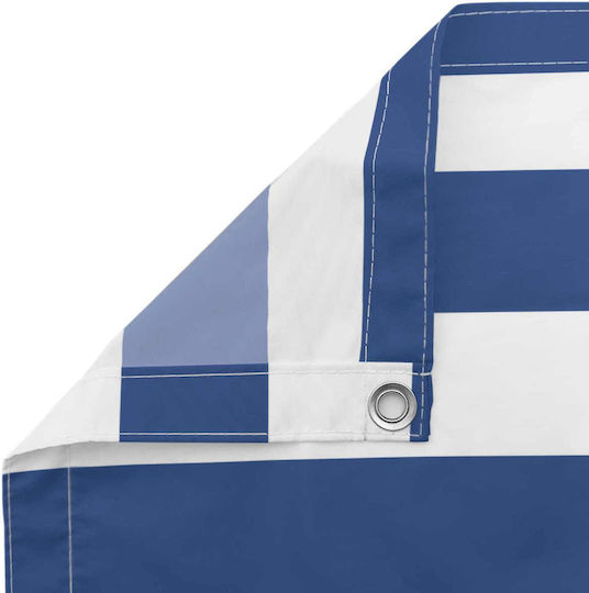 vidaXL Rectangular Blue Shade Divider 1x6m