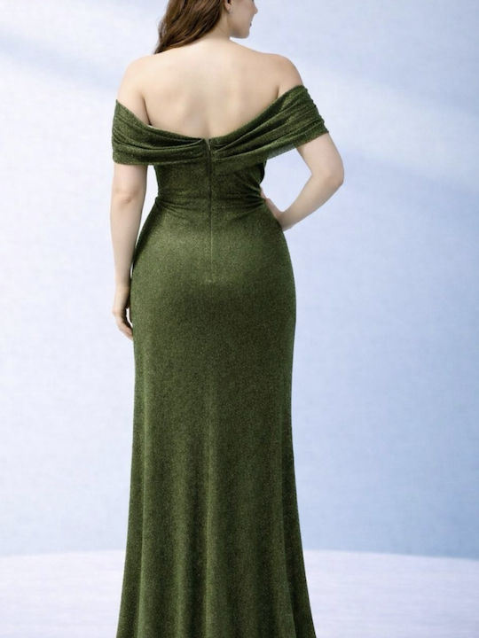 Rochie Maxi pentru Nuntă / Botez Verde