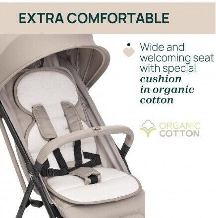 Chicco Taormina Pushchair Suitable for Newborn Sandshell 6.5kg