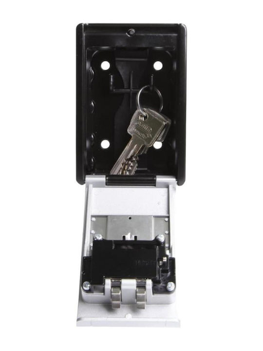 Abus KeyGarage 787 Wall-Mounted Combination Key Holder Metallic with Combination Dial 8.2x11.9x11.9cm
