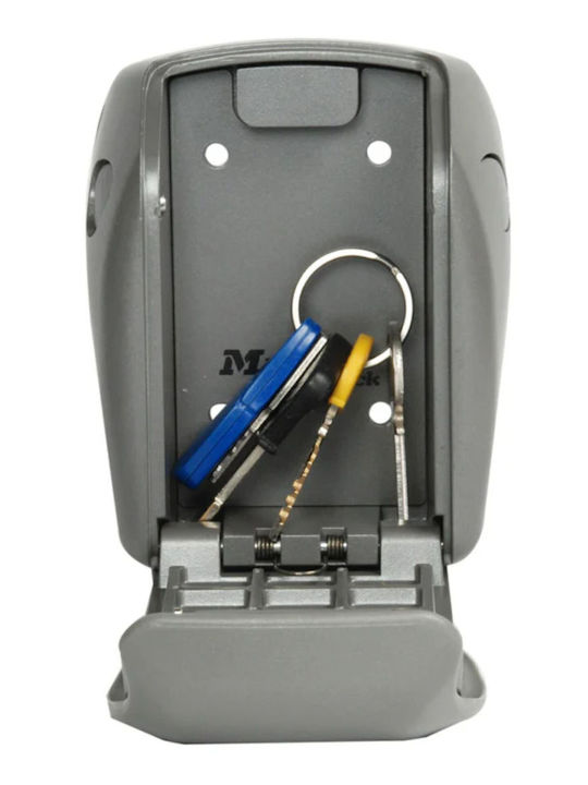 Master Lock Επιτοίχια Κλειδοθήκη Συνδυασμού Μεταλλική με Ροδέλα Συνδυασμού 5 θέσεων 12.4x7.5x5cm