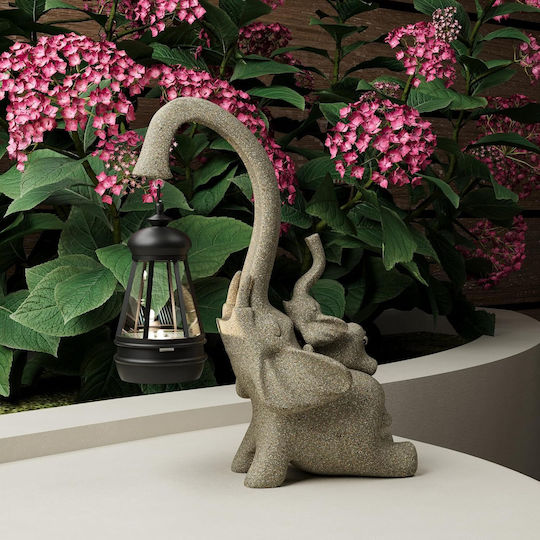 Figurine Solarleuchte Ampel mit Bewegungssensor und Fotokontakt