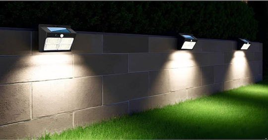 Lampa Set 2 Lampi Solare 2000lm Alb Rece 6000K cu Senzor de Mișcare IP65