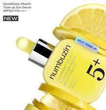 Numbuzin No.5 Glutathione Vitamin Серум за Лице SPF50 за Блясък 30ml