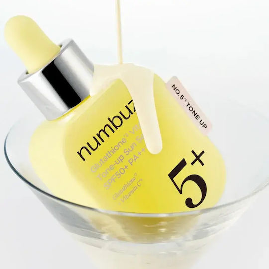 Numbuzin No.5 Glutathione Vitamin Серум за Лице SPF50 за Блясък 30ml