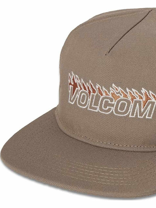 Volcom Tuned Camper Kappen Dunkel Beige D5532105-dtp