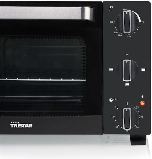 Tristar Electric Countertop Oven 20l No Burners Black