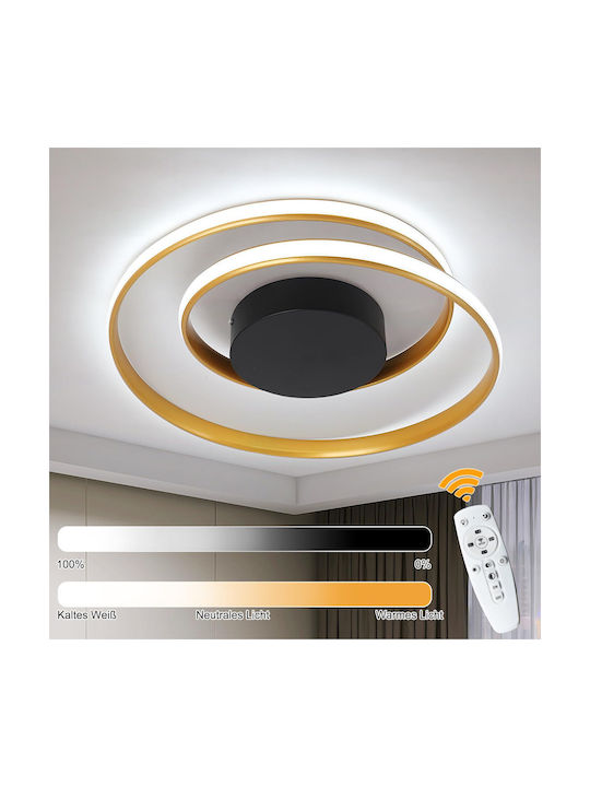 Lampa Πλαφονιέρα LED με Τηλεχειριστήριο