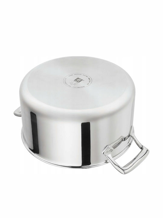Zwilling J.A. Henckels Дълбока Неръждаема Тенджера 5.7л / 33.7см