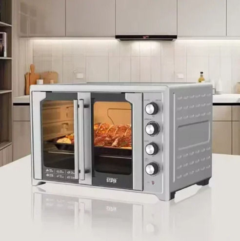 Winning Star Ηλεκτρικό Φουρνάκι 75lt Χωρίς Εστίες Ασημί