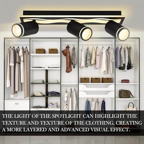 Lampa LED Spot in Schwarz Farbe