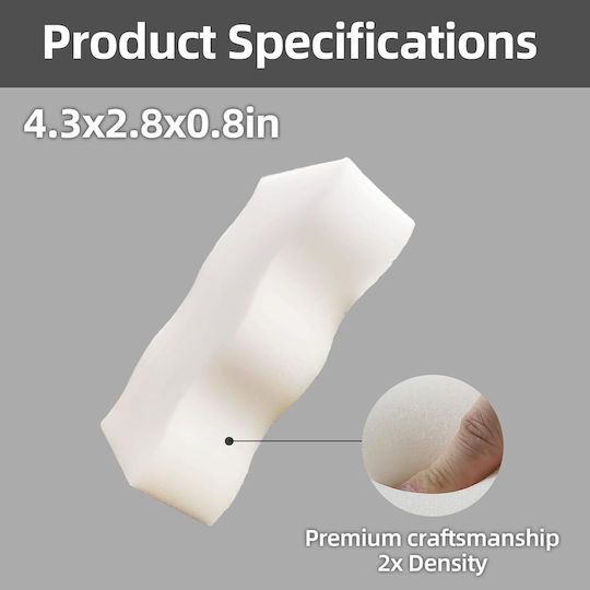 Set De Bureți Magici 75x Grosime 20mm Burete Magic De Curățare Ergonomic