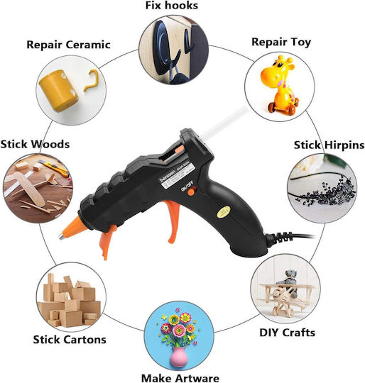 Heißklebepistole 50W Für Silikonklebestäbe 7mm