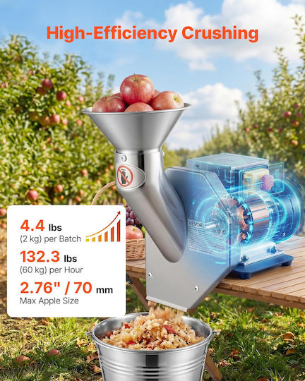 Vevor Cutter Πολτοποιητής 550W