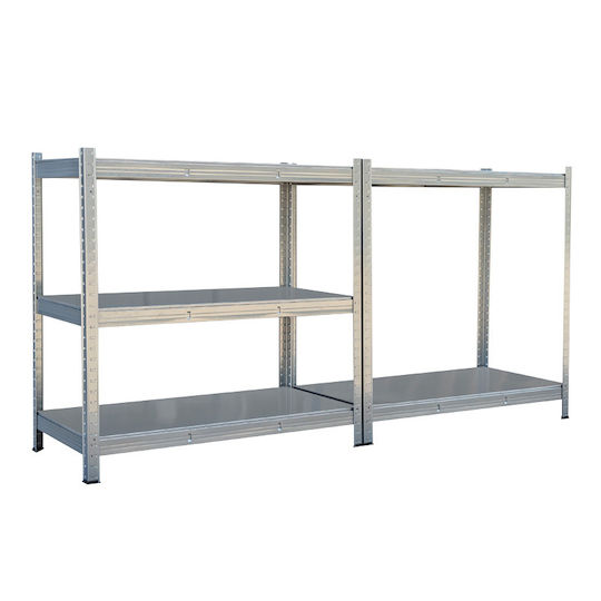 Bulle Dexion Galvanized Rack 120x50x200cm With 5 Shelves Total Load Capacity 1300kg