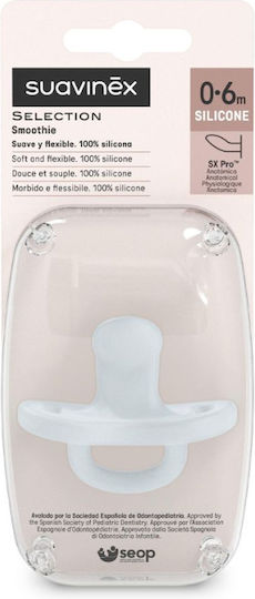 Suavinex Sx Pro Schnuller Silikon Blau für 0-6 Monate