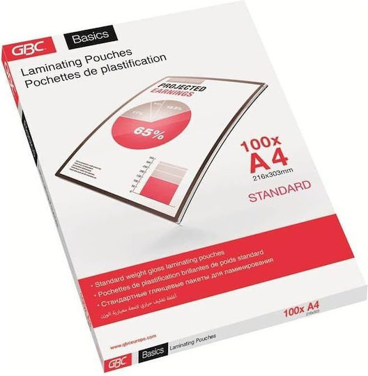 Foi De Laminare 85x120 125mic 100 Număr Bucăți