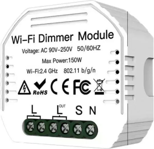 MOES Comutator Inteligent Wi-Fi 2A MS-108