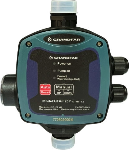 GRANDFAR GFAm1 Ηλεκτρονικός Ελεγκτής Πίεσης
