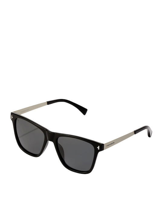 Hawkers One Unisex Sunglasses with Black Frame and Black Polarized Lens