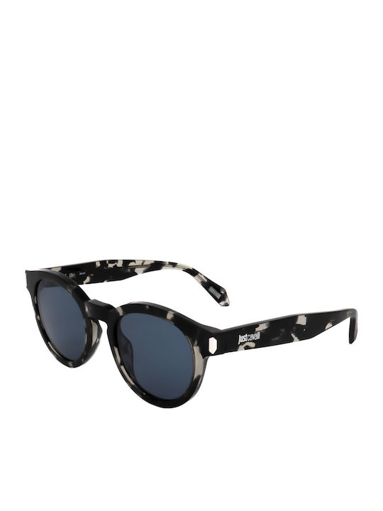 Just Cavalli Women's Sunglasses with Black Plastic Frame and Gray Lens SJC025 0809