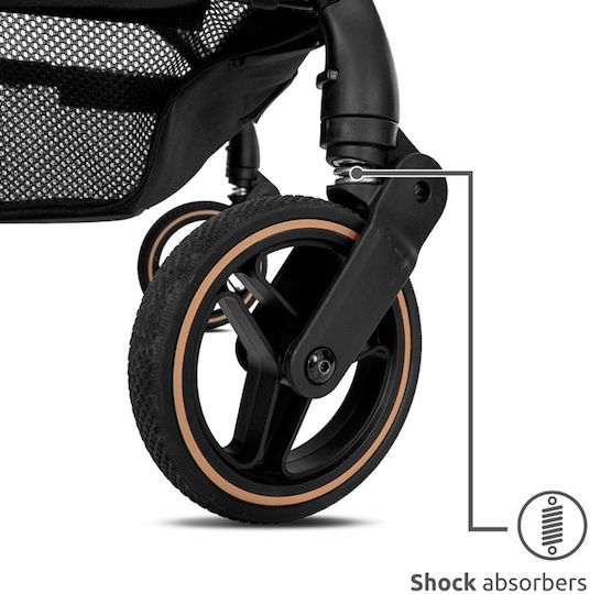 Lorelli Makaya Adjustable Baby Stroller Suitable for Newborn Grey 9.15kg