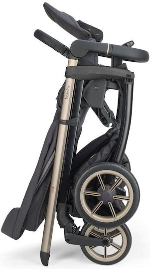 Inglesina Electa Duo Reversible 2 in 1 Baby Stroller Suitable for Newborn Hangar Beige / Bronze Black 8.7kg