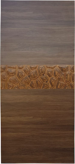 Armored Door Solid Effect Noce Kp130 200cm X 90cm X 10cm Armored Door Solid Effect Noce Kp130 200cm X 90cm X 10cm