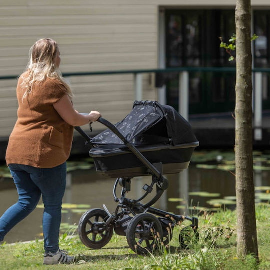 Dooky Stoff Kinderwagen Schwarz