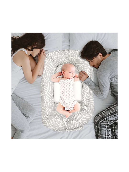 Baby Jem Βρεφικό Μαξιλάρι Φωλιά Γκρι