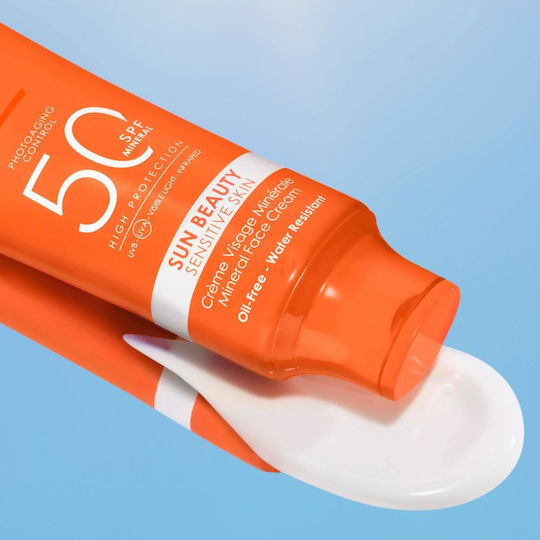Lancaster Sun Beauty Mineral Waterproof Sunscreen Face SPF50 50ml