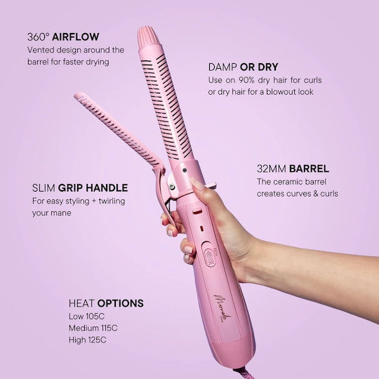 Mermade Hair Ψαλίδι Μαλλιών για Μπούκλες 1200W 4062