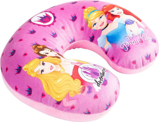 Colzani Βρεφικό Μαξιλάρι Ταξιδιού Ροζ Princess Sleeping Beauty