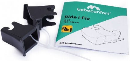 Bebe Confort Ride I-Fix Baby Car Seat Booster i-Size Black