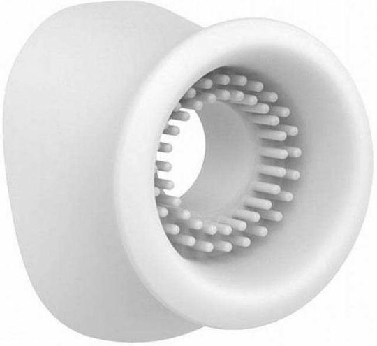 Бял Клиторен Аспиратор 10 Скорости Сменяеми Глави Toyz4lovers Elys Great Kiss Clitoral Stimulator White 13.7cm