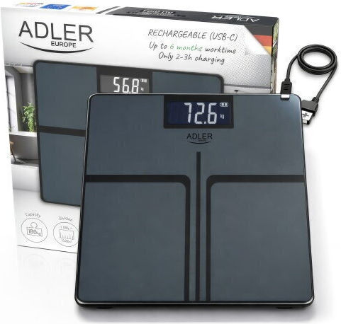 Adler Дигитална Везна 180kg AD 8194