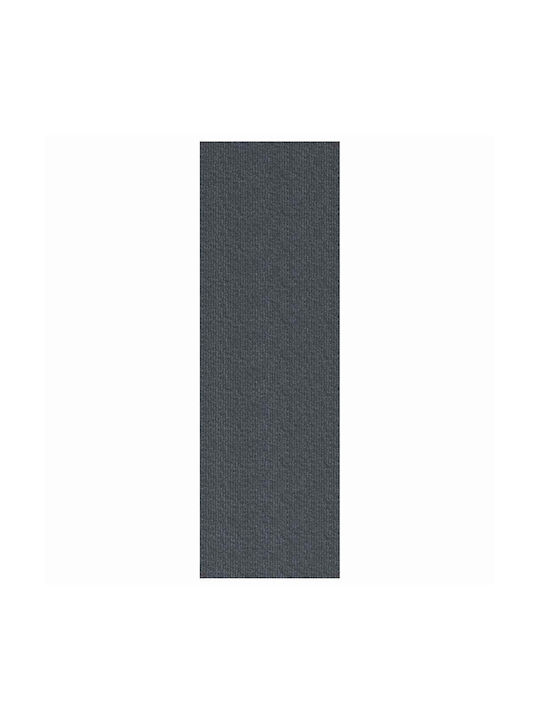 vidaXL Rutschfester Flur Teppich Leder Grau 80x300cm