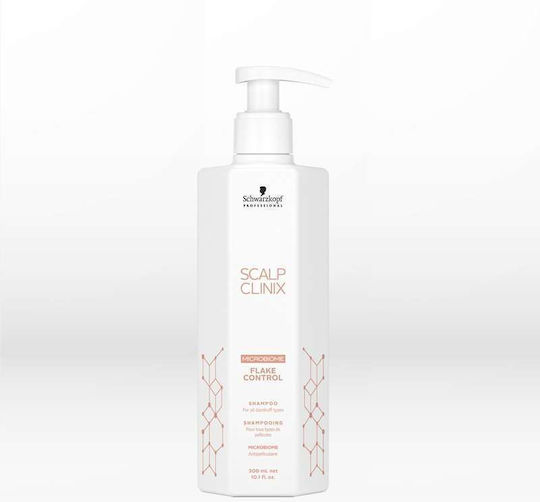 Schwarzkopf Scalp Clinix Flake Control Σαμπουάν Kατά της Πιτυρίδας & της Ξηροδερμίας για Όλους τους Τύπους Μαλλιών 300ml
