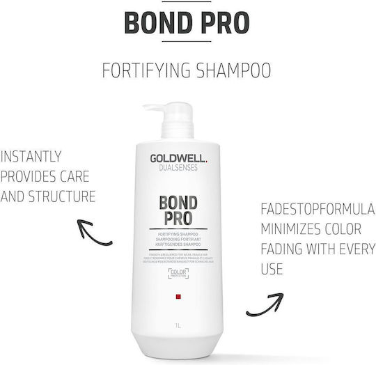 Goldwell Dualsenses Bond Pro Stärkendes Shampoo Für Zerbrechliches Haar 1000ml