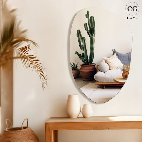 SteweHome STE-009685-P9685 Καθρέπτης Ασύμμετρος 75x75cm