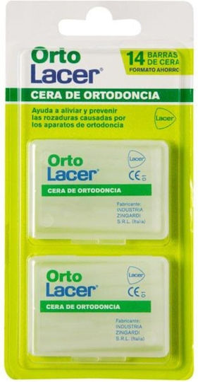 Lacer Ortolacer Cera De Ortodoncia Set 2 Pz 1pc