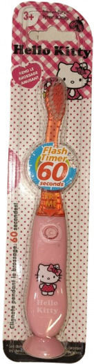 B-Brite Hello Kitty Children's Toothbrush For 3+ Years Pink