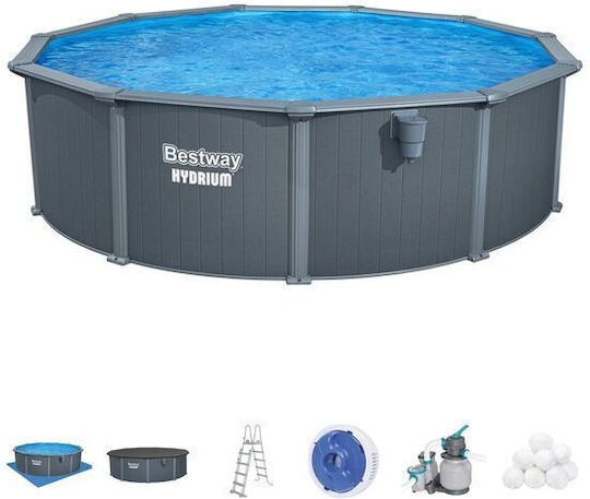 Bestway Hydrium Πισίνα με Μεταλλικό Σκελετό