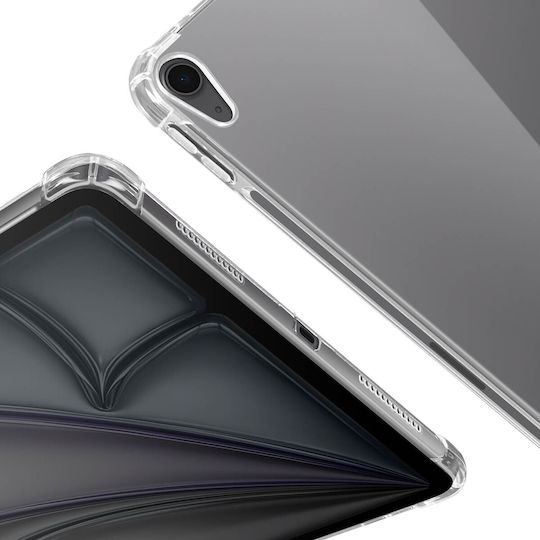 Avizar Silicone Case Ipad Air 11" 2026 Reinforced Corners Transparent