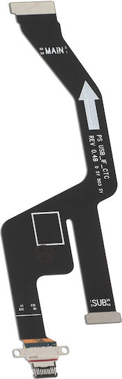 Clappio Ladekabel Verbindung Flexkabel Kompatibel Galaxy S25 Edge Schwarz